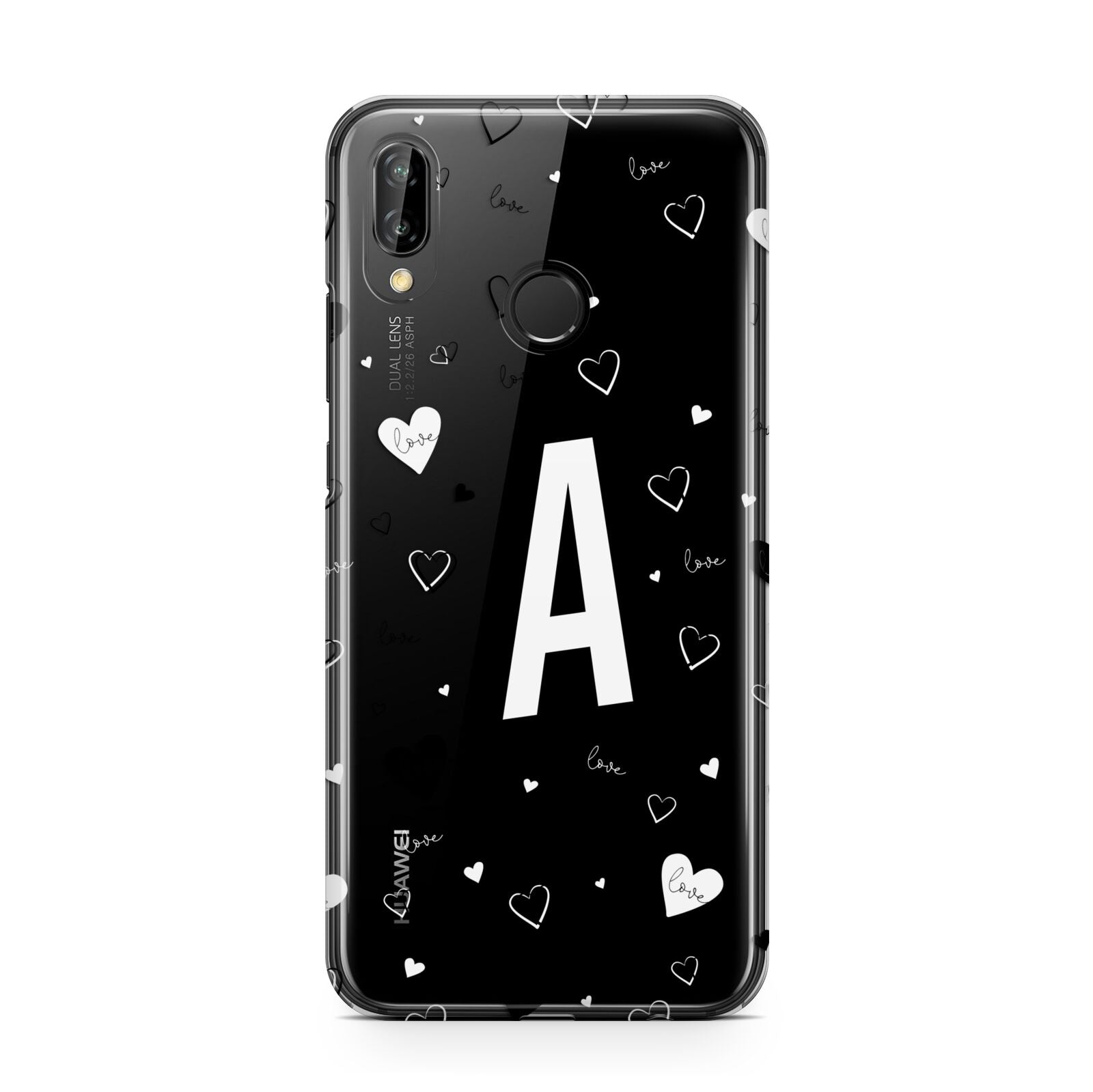 Personalised Love Alphabet Huawei P20 Lite Phone Case