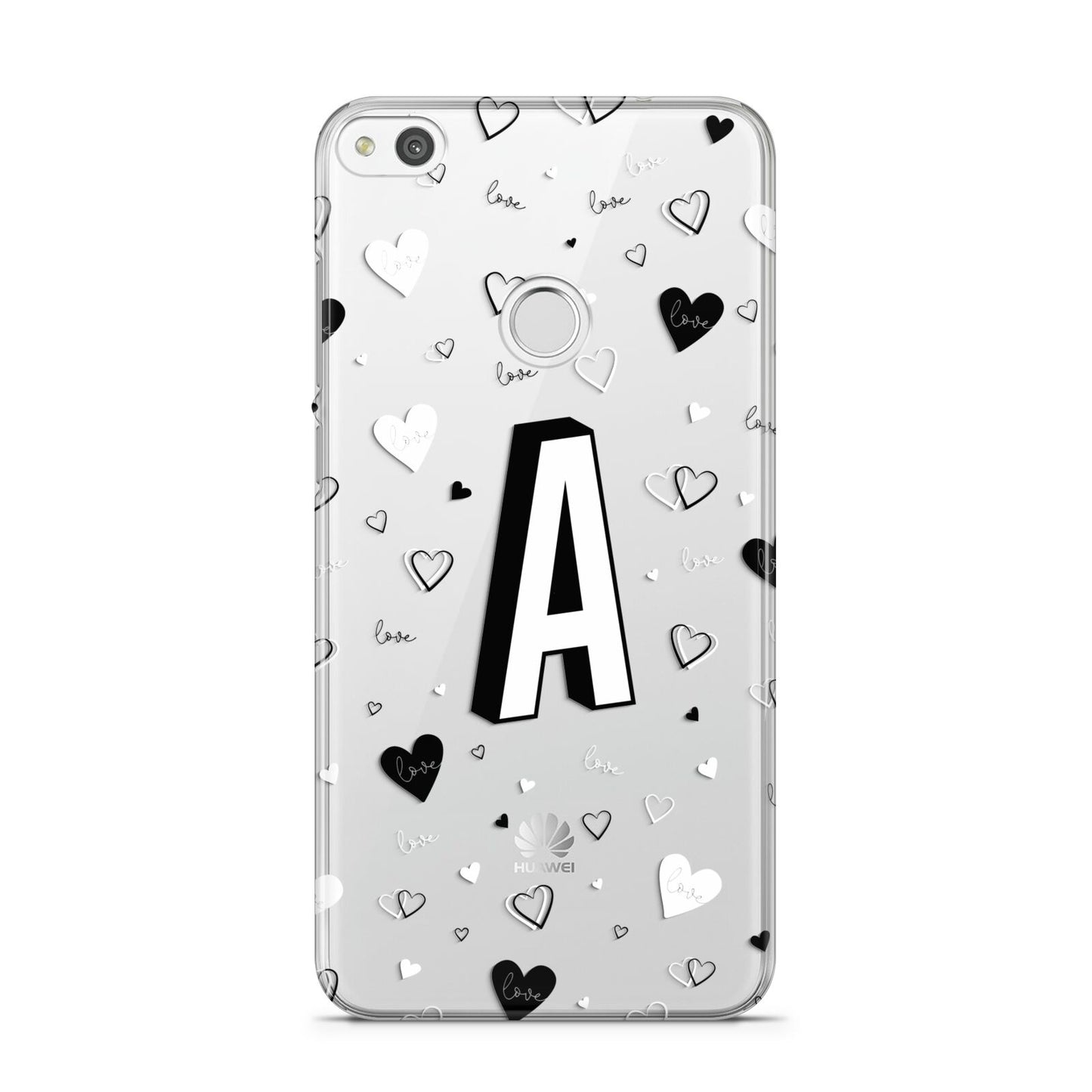 Personalised Love Alphabet Huawei P8 Lite Case