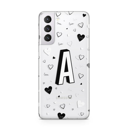 Personalised Love Alphabet Samsung S21 Case
