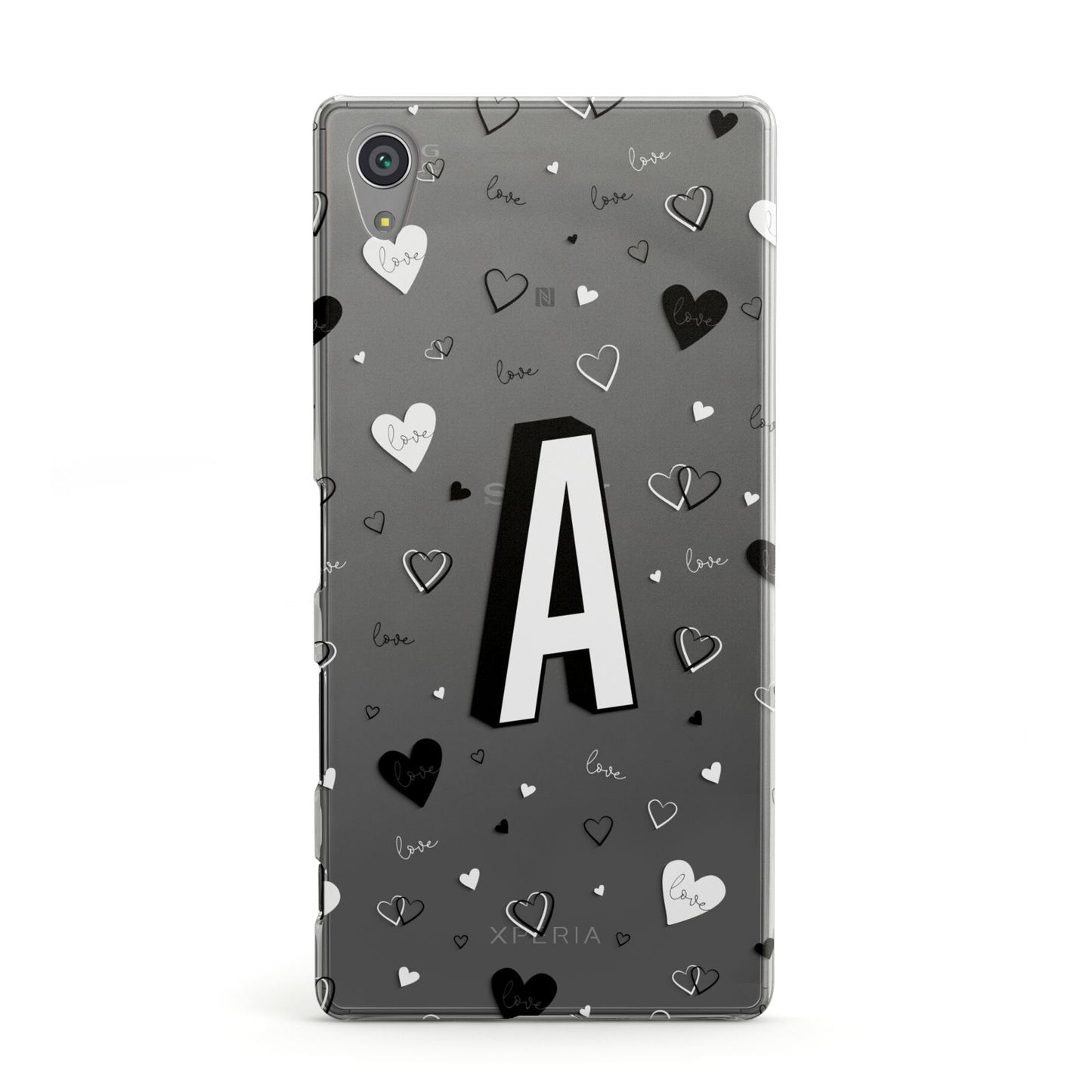 Personalised Love Alphabet Sony Xperia Case