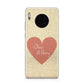 Personalised Love Heart Huawei Mate 30
