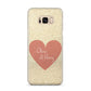 Personalised Love Heart Samsung Galaxy S8 Plus Case