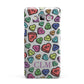 Personalised Love Hearts Initials Samsung Galaxy A7 2015 Case