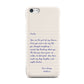 Personalised Love Letter Apple iPhone 5c Case