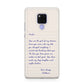 Personalised Love Letter Huawei Mate 20X Phone Case