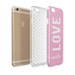 Personalised Love See Through Name Apple iPhone 6 3D Tough Case Expanded view