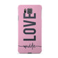 Personalised Love See Through Name Samsung Galaxy Alpha Case