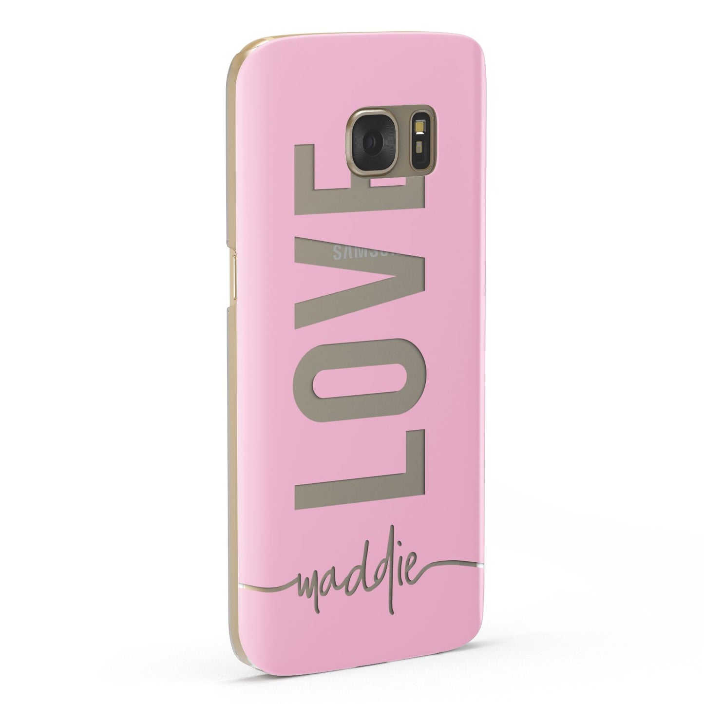 Personalised Love See Through Name Samsung Galaxy Case Fourty Five Degrees