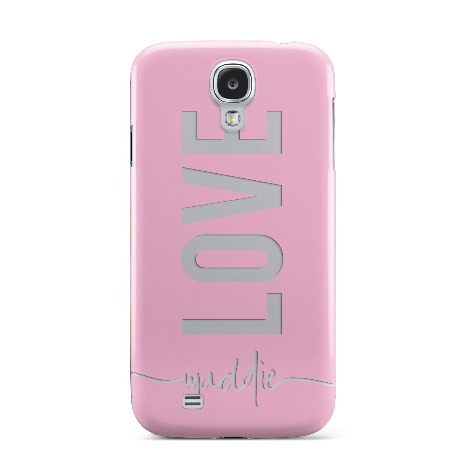 Personalised Love See Through Name Samsung Galaxy S4 Case