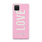 Personalised Love See Through Name Samsung M12 Case