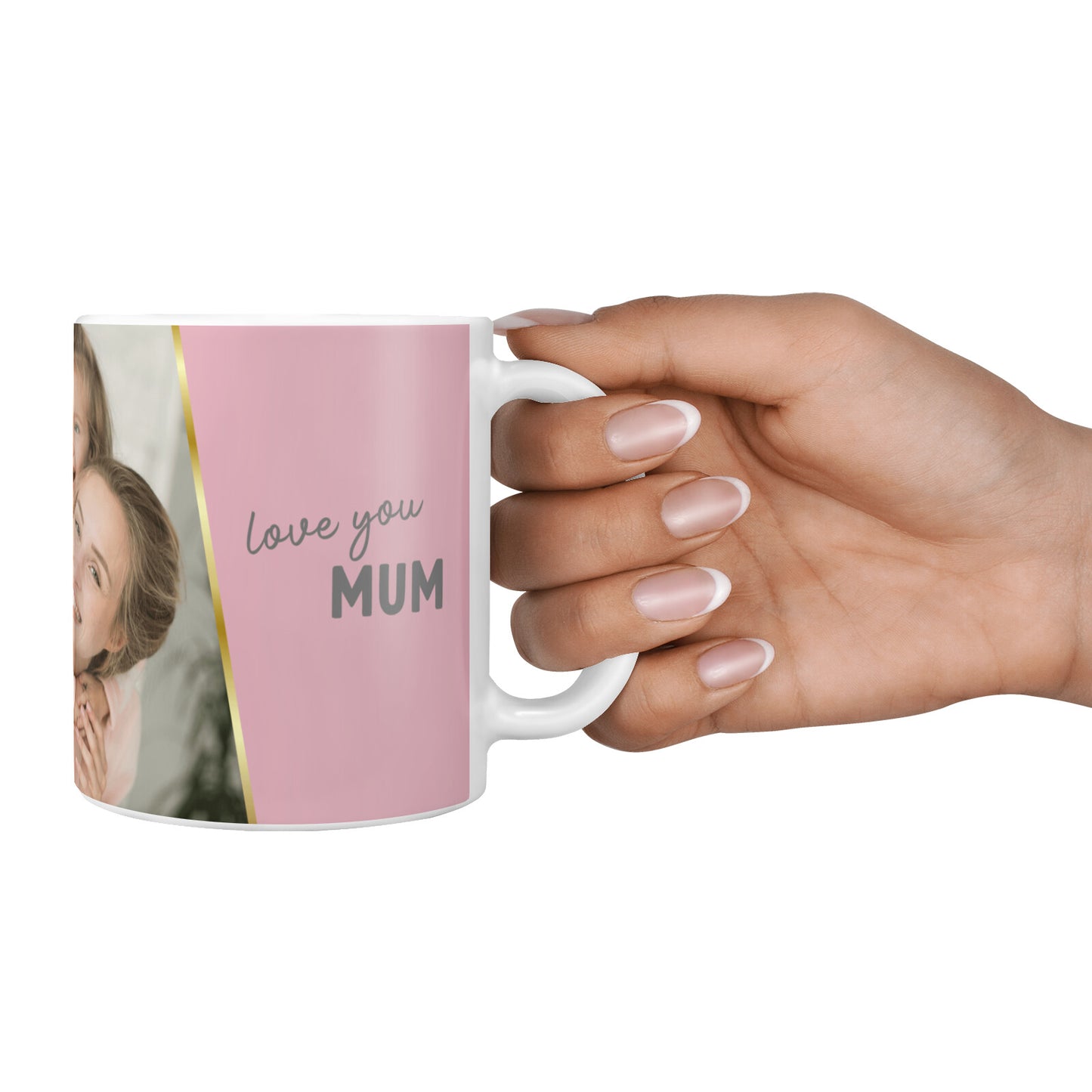 Personalised Love You Mum 10oz Mug Alternative Image 4