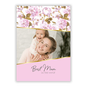 Personalisierte „Love You Mum“-Grußkarte