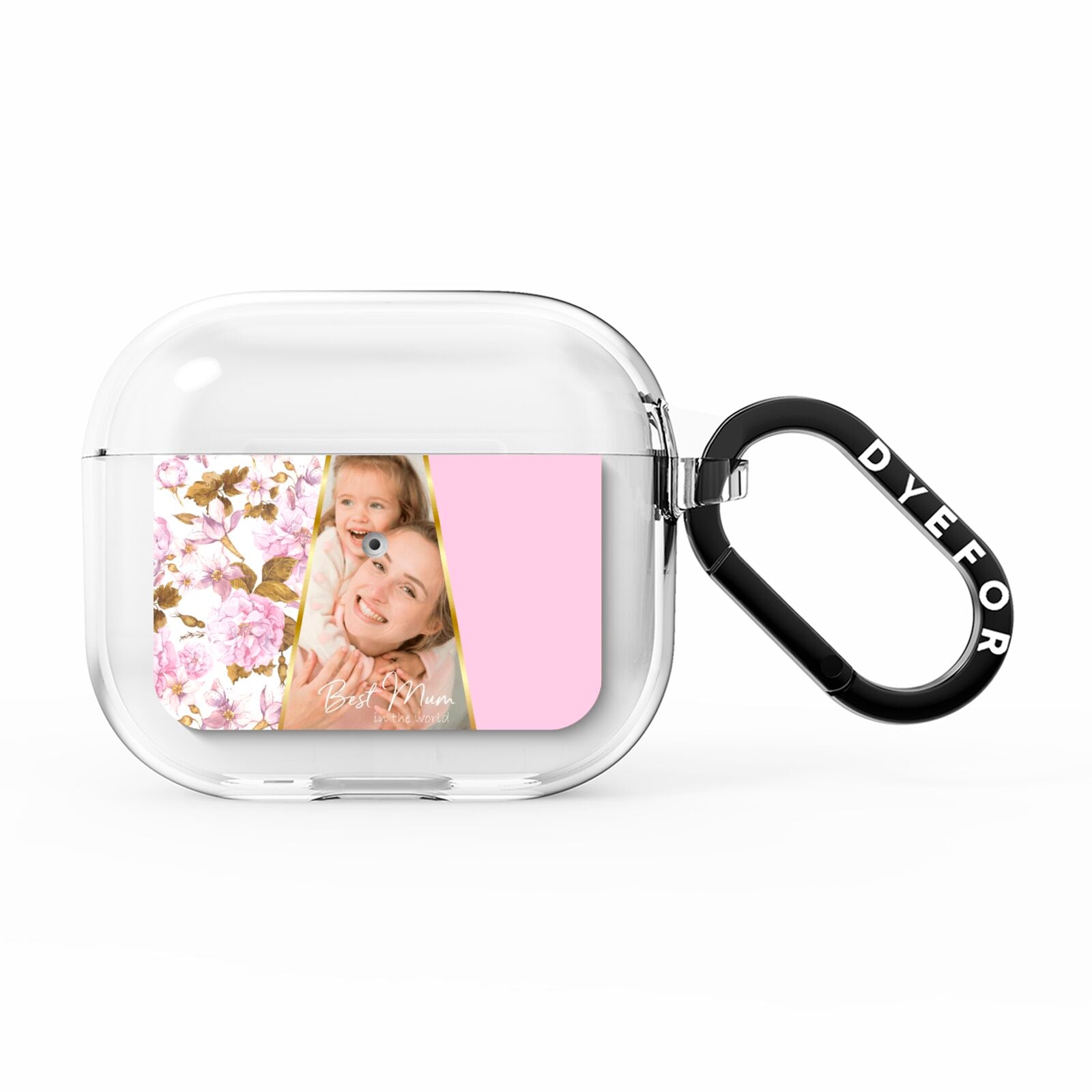 Personalised Love You Mum AirPods Clear Case 3rd Gen
