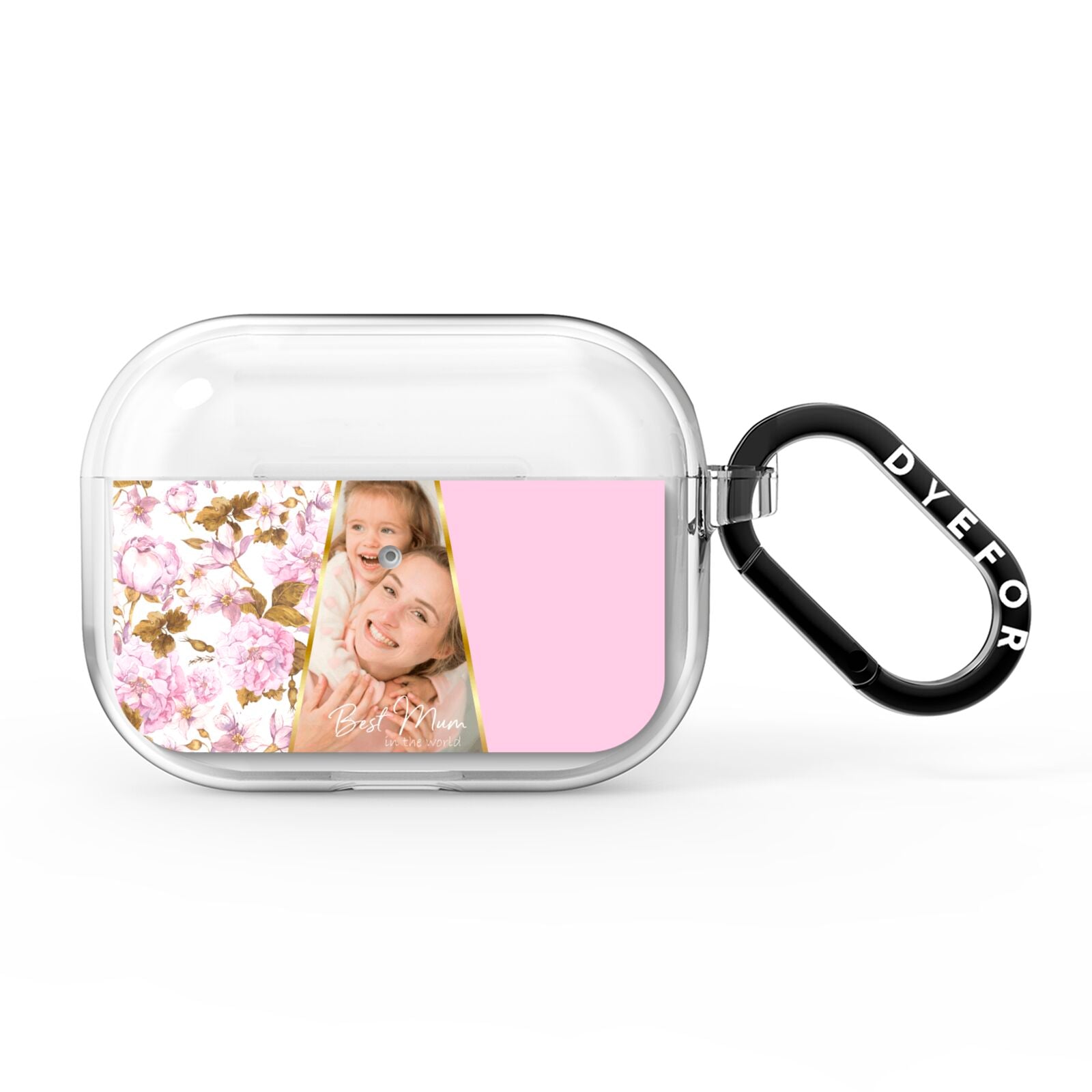Personalised Love You Mum AirPods Pro Clear Case
