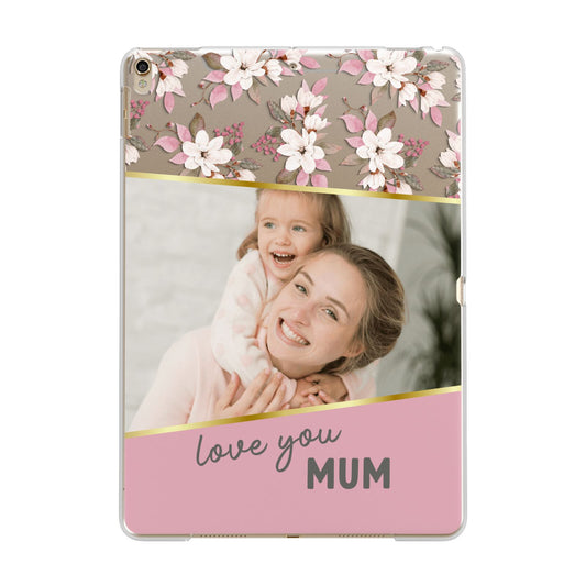 Personalised Love You Mum Apple iPad Gold Case