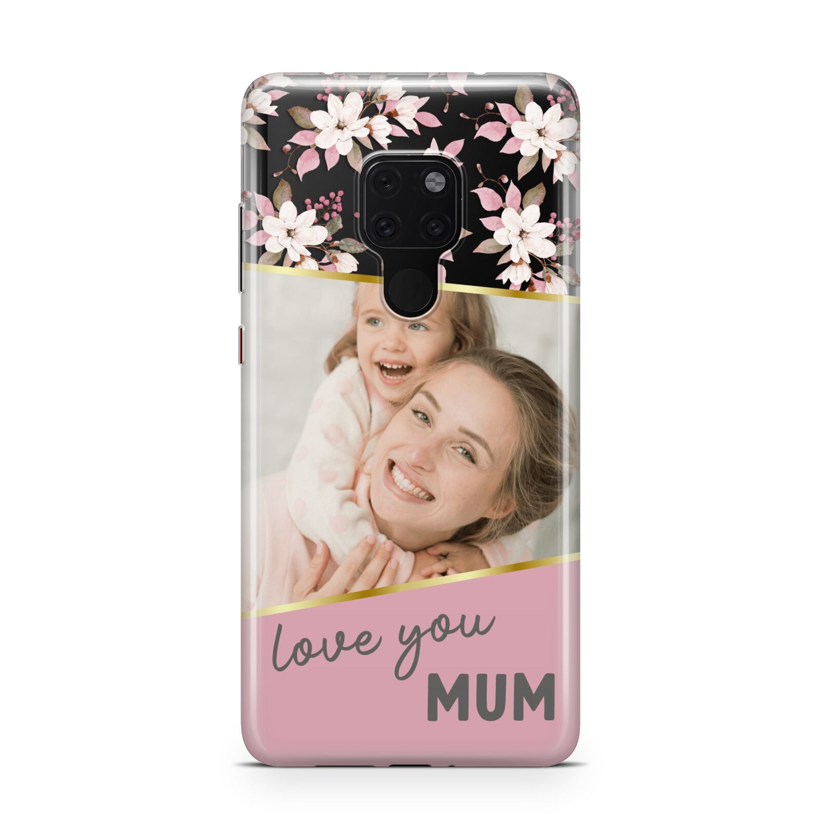 Personalised Love You Mum Huawei Mate 20 Phone Case