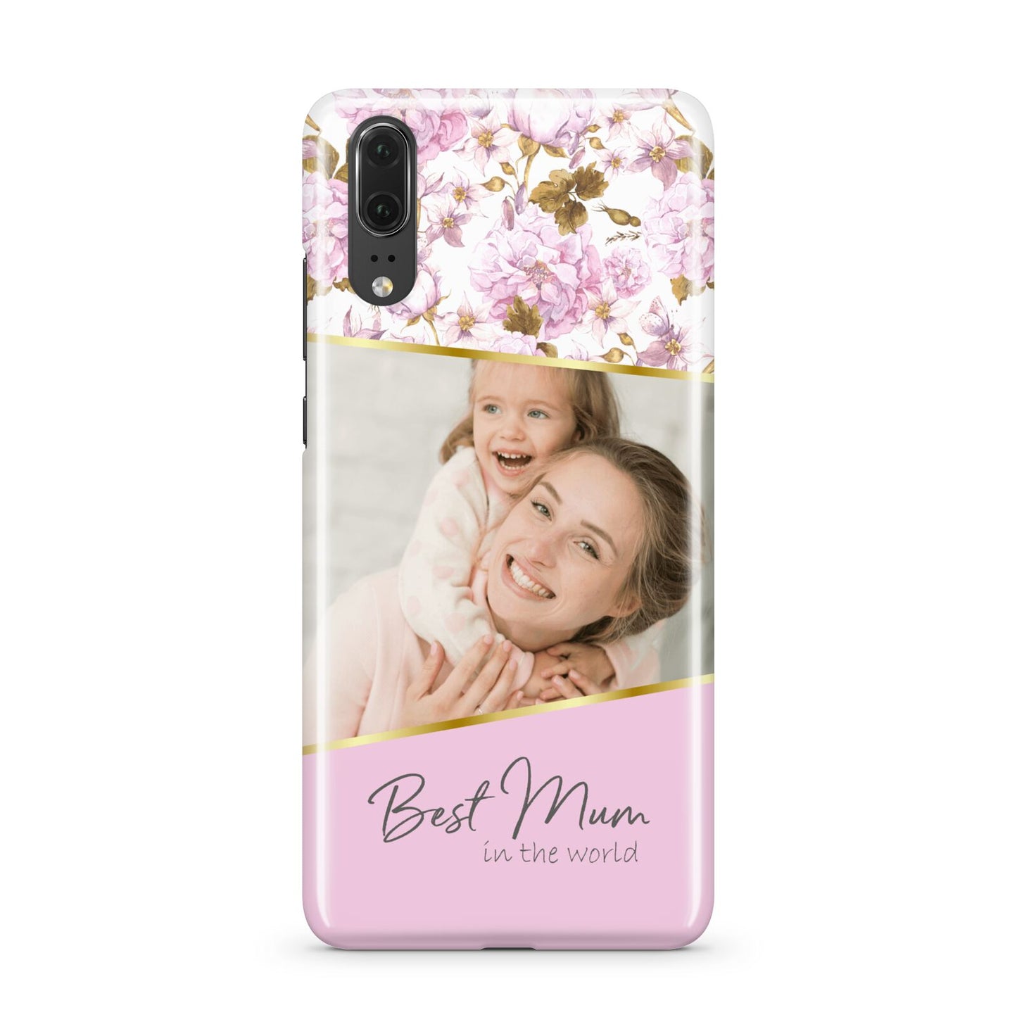 Personalised Love You Mum Huawei P20 Phone Case