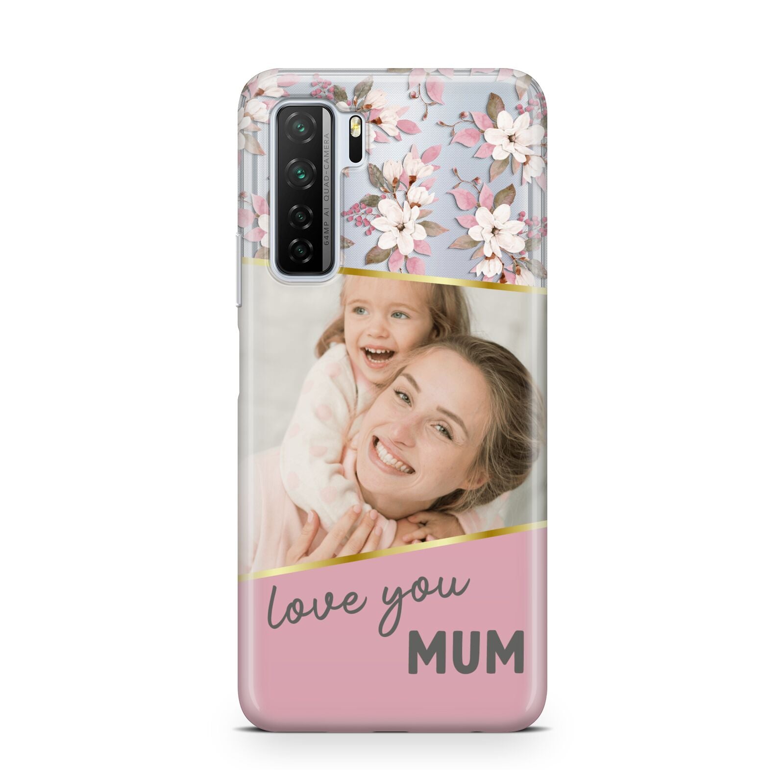 Personalised Love You Mum Huawei P40 Lite 5G Phone Case