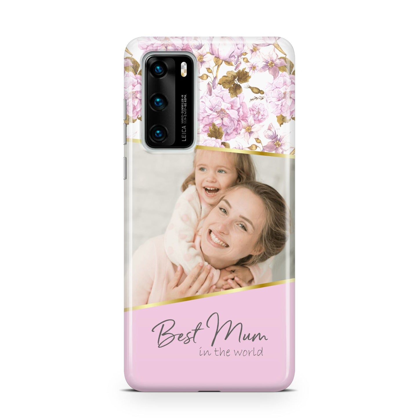 Personalised Love You Mum Huawei P40 Phone Case