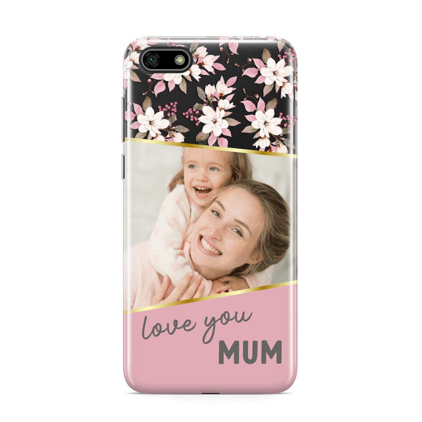 Personalised Love You Mum Huawei Y5 Prime 2018 Phone Case