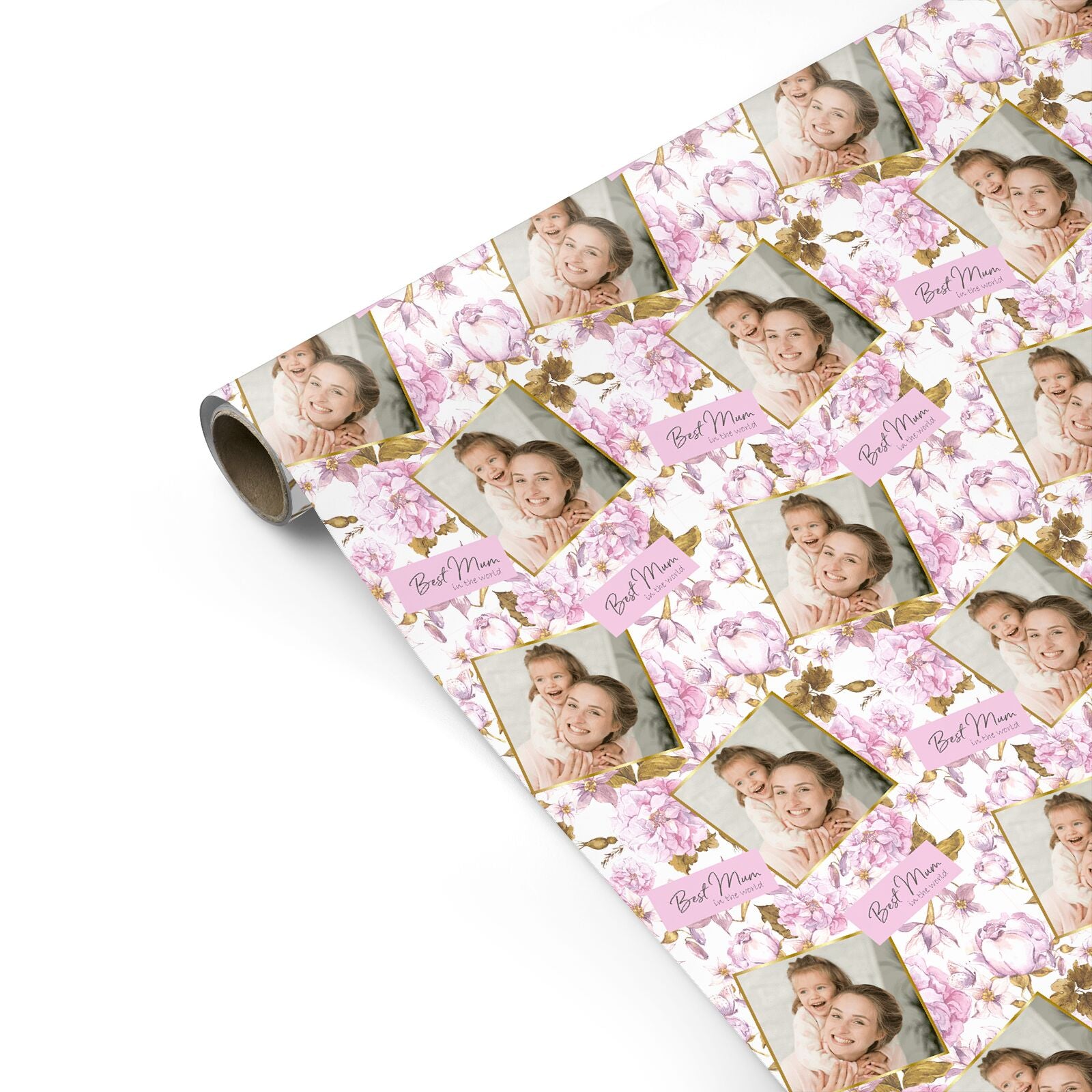 Personalised Love You Mum Personalised Gift Wrap
