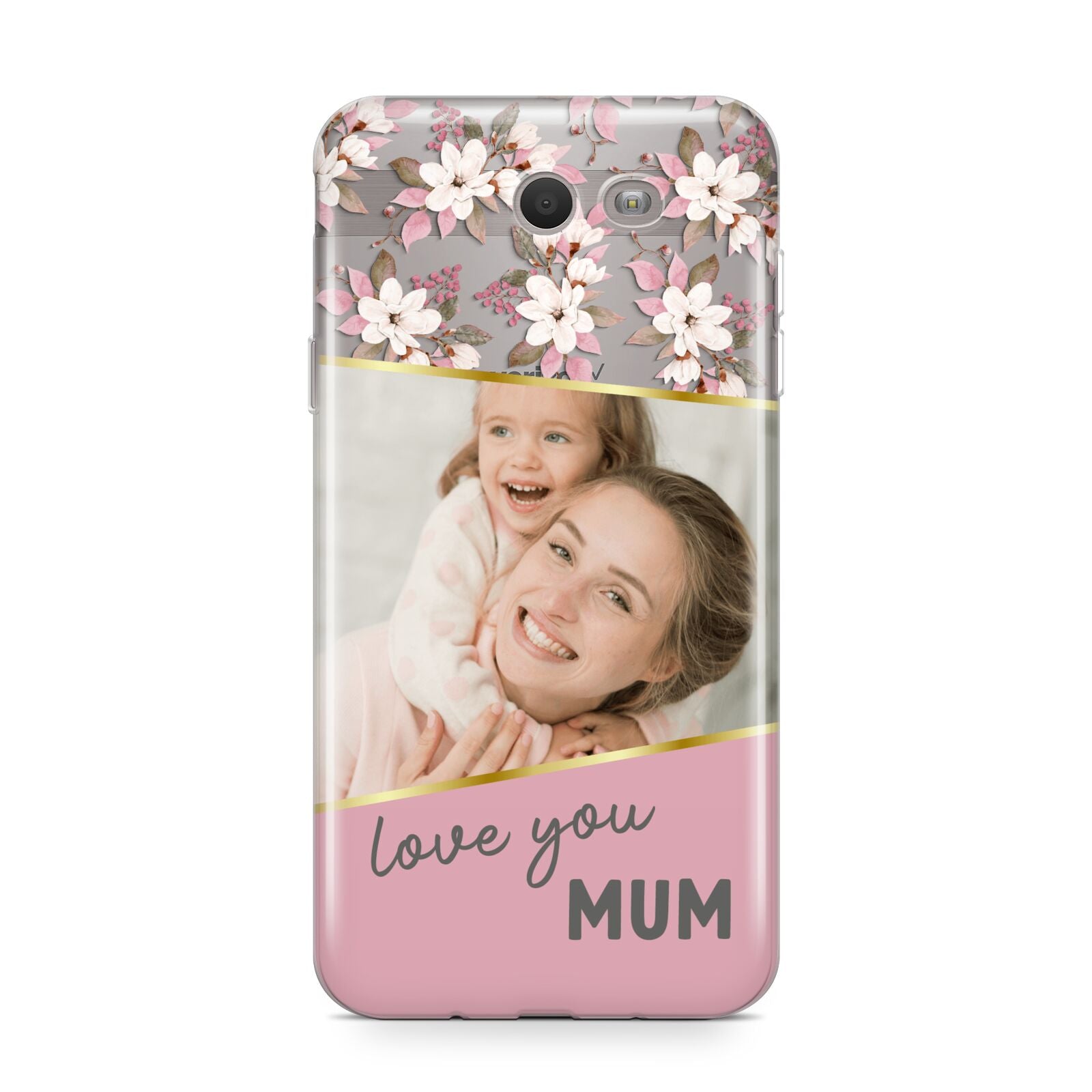 Personalised Love You Mum Samsung Galaxy J7 2017 Case