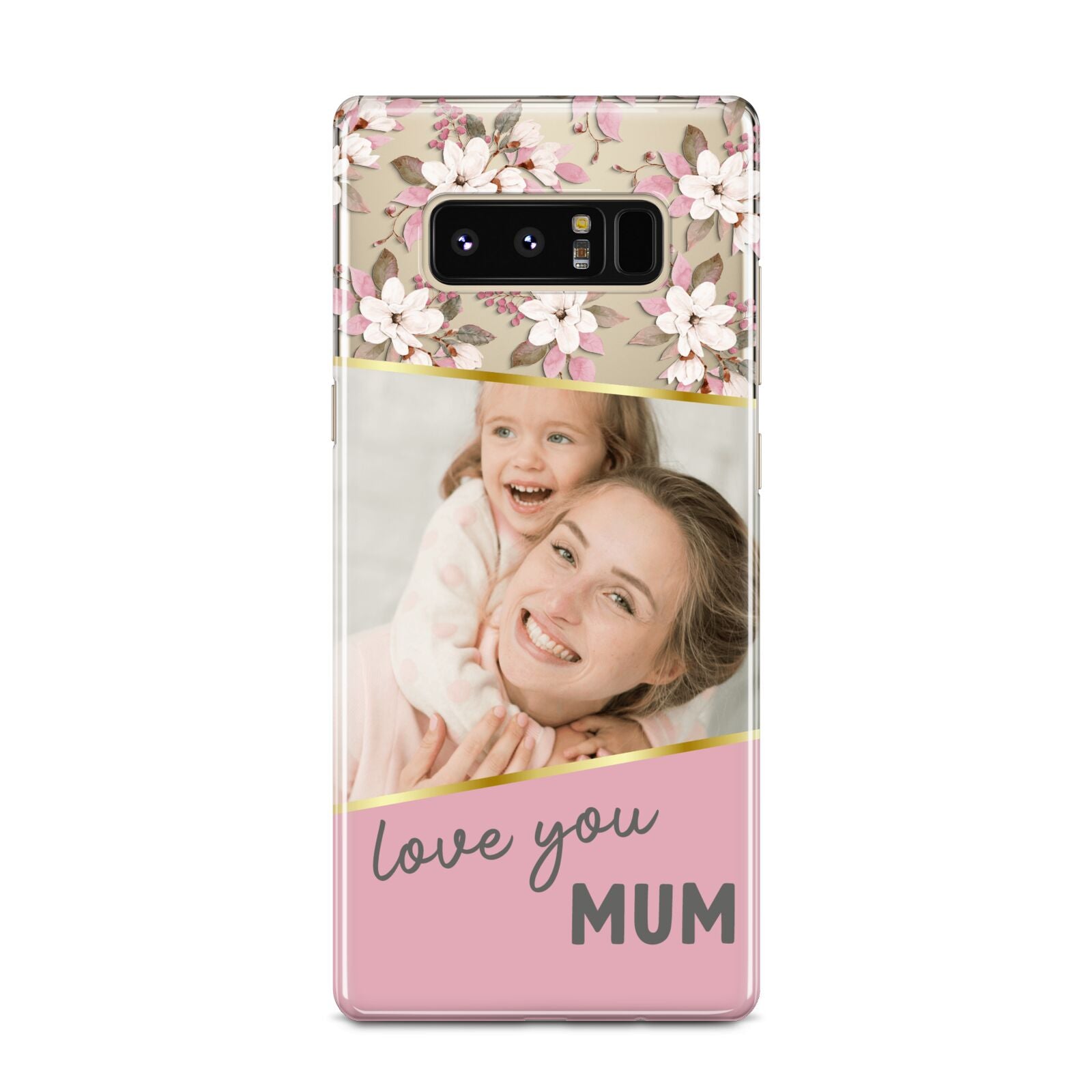 Personalised Love You Mum Samsung Galaxy Note 8 Case