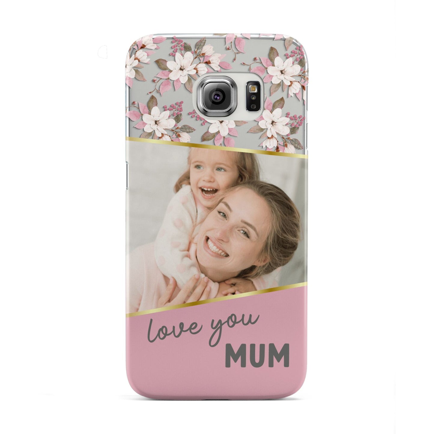 Personalised Love You Mum Samsung Galaxy S6 Edge Case