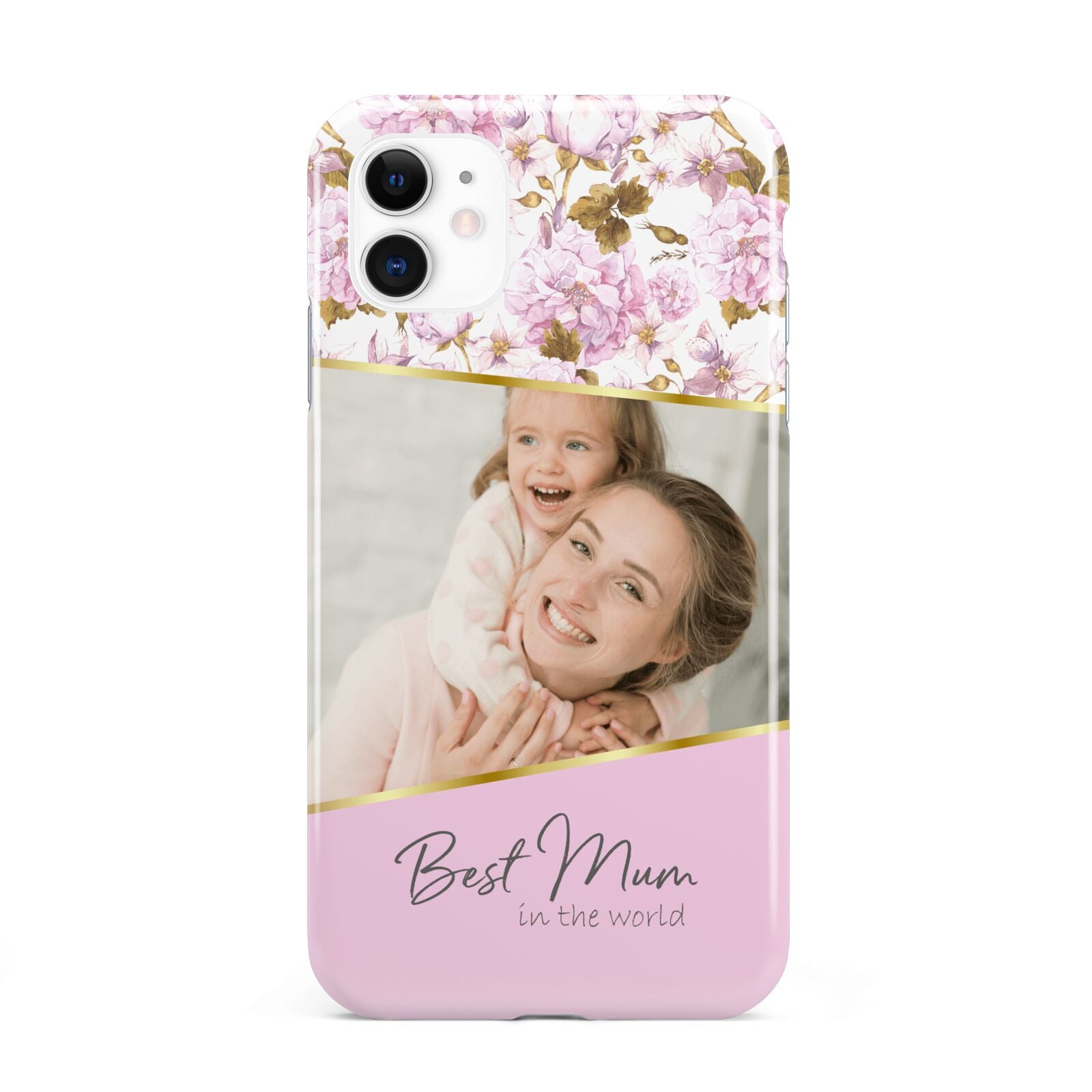 Personalised Love You Mum iPhone 11 3D Tough Case