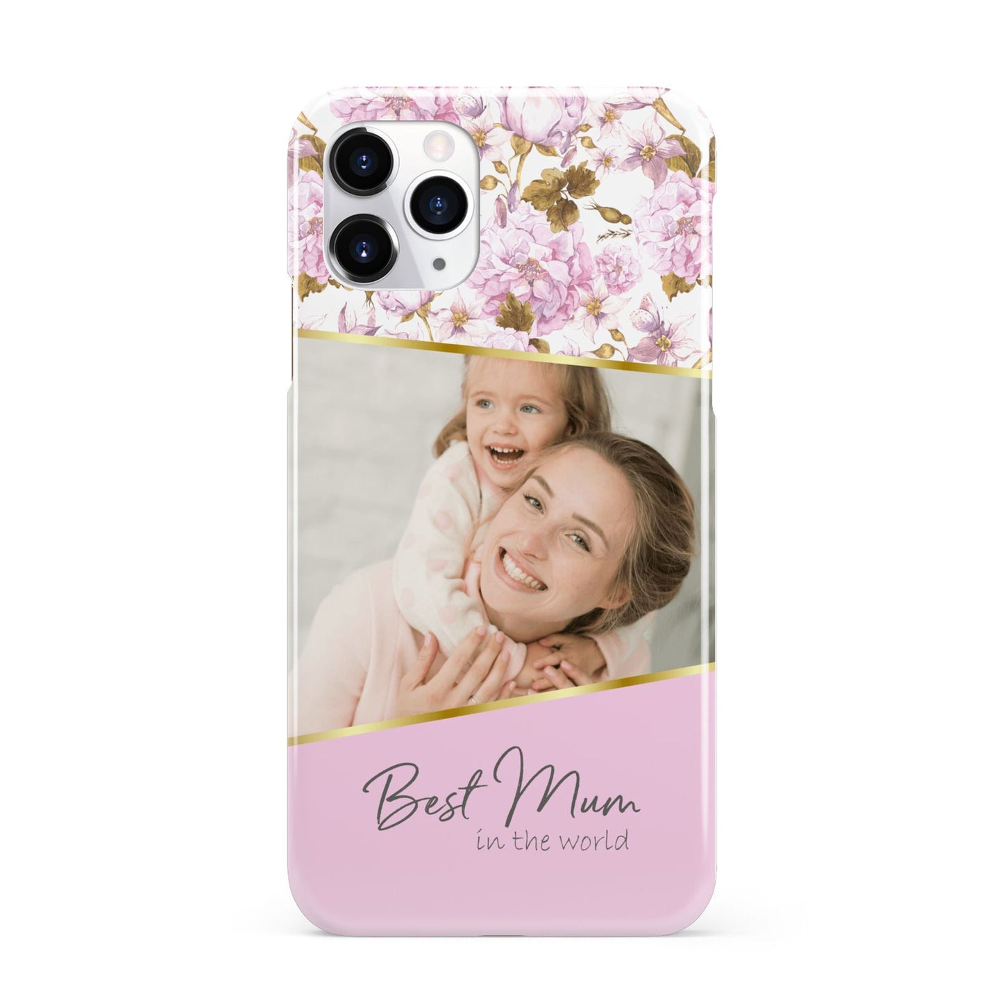 Personalised Love You Mum iPhone 11 Pro 3D Snap Case