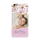 Personalised Love You Mum iPhone 6 Plus 3D Snap Case on Gold Phone