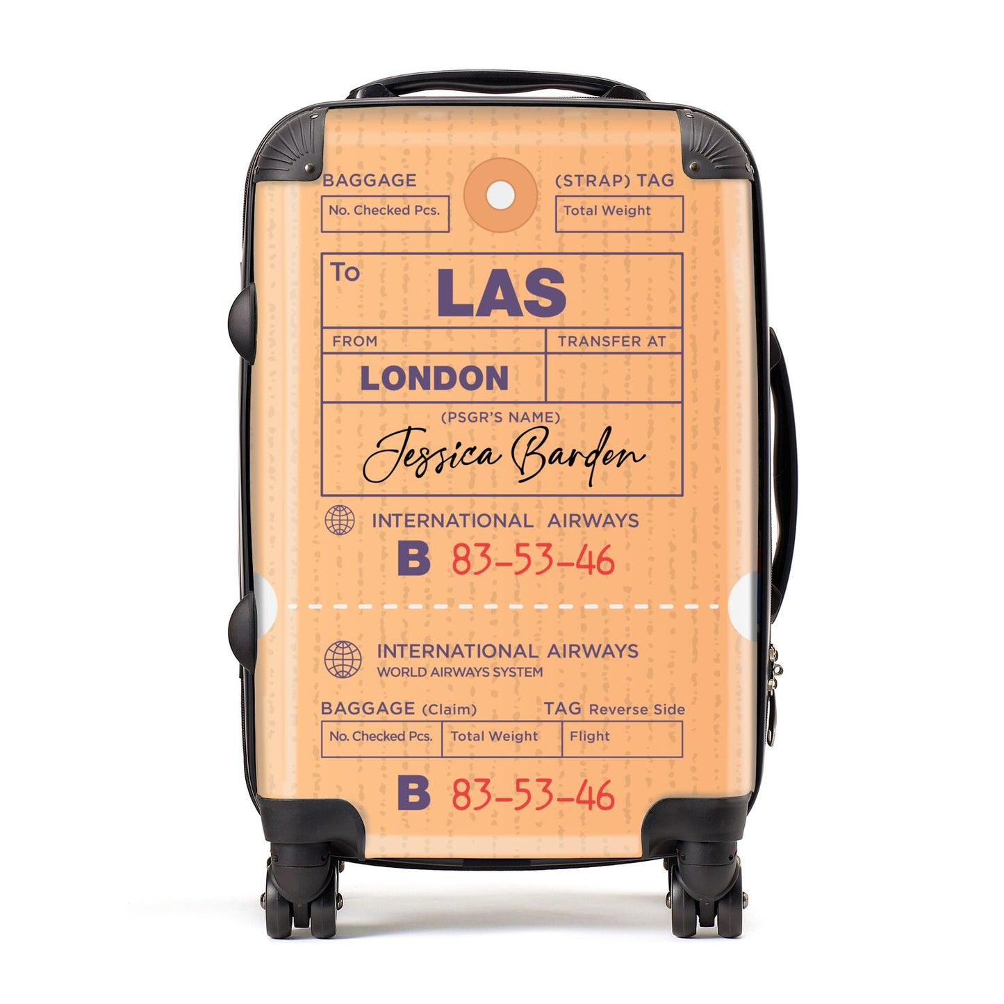 Personalised Luggage Tag Suitcase