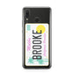 Personalised Malibu License Plate Huawei Nova 3 Phone Case