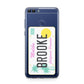 Personalised Malibu License Plate Huawei P Smart Case