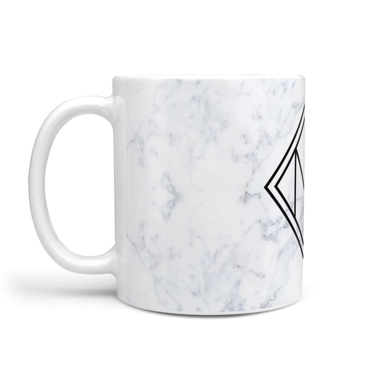 Personalised Marble Customised Initials 10oz Mug Alternative Image 1