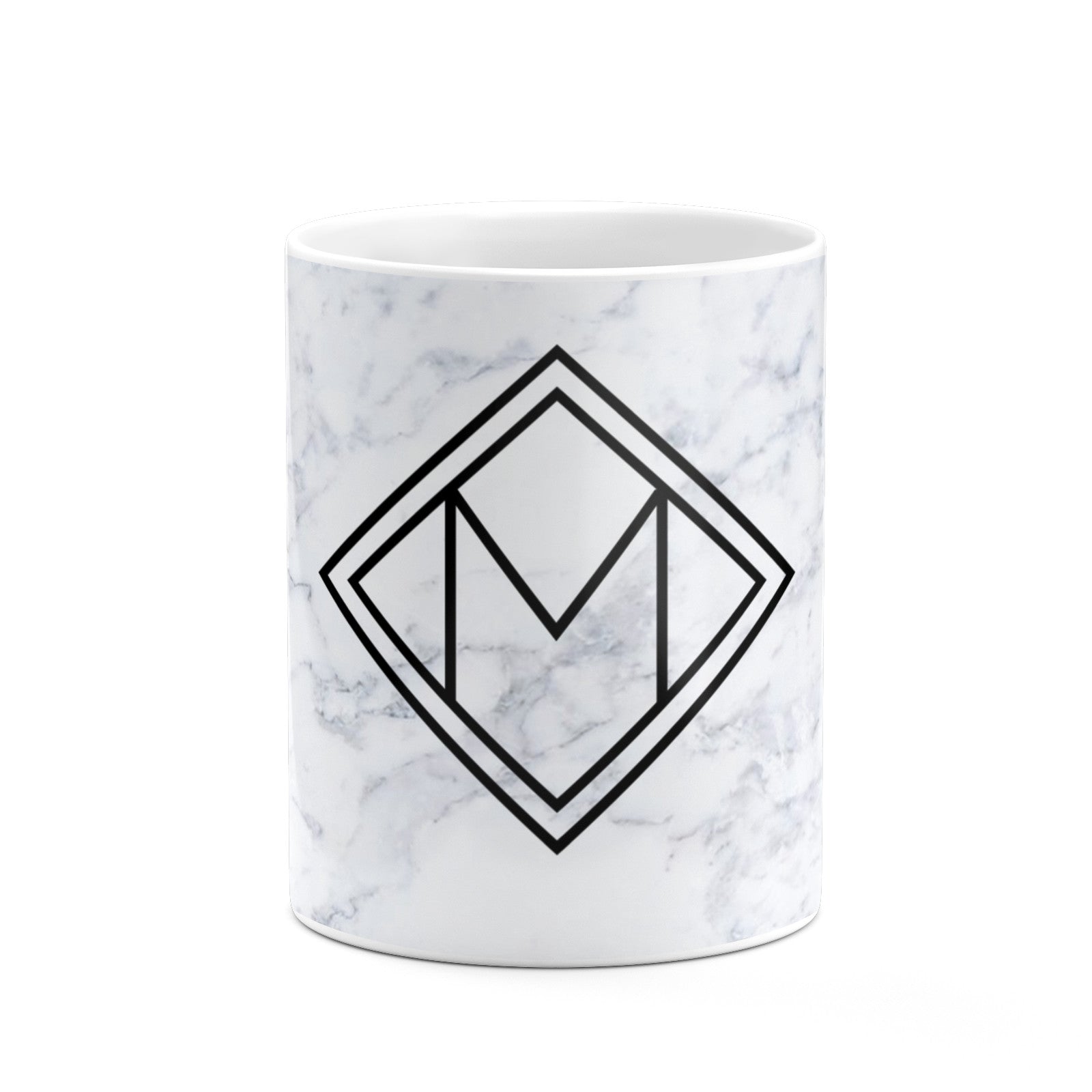 Personalised Marble Customised Initials 10oz Mug Alternative Image 7
