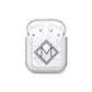Personalised Marble Customised Initials AirPods Case