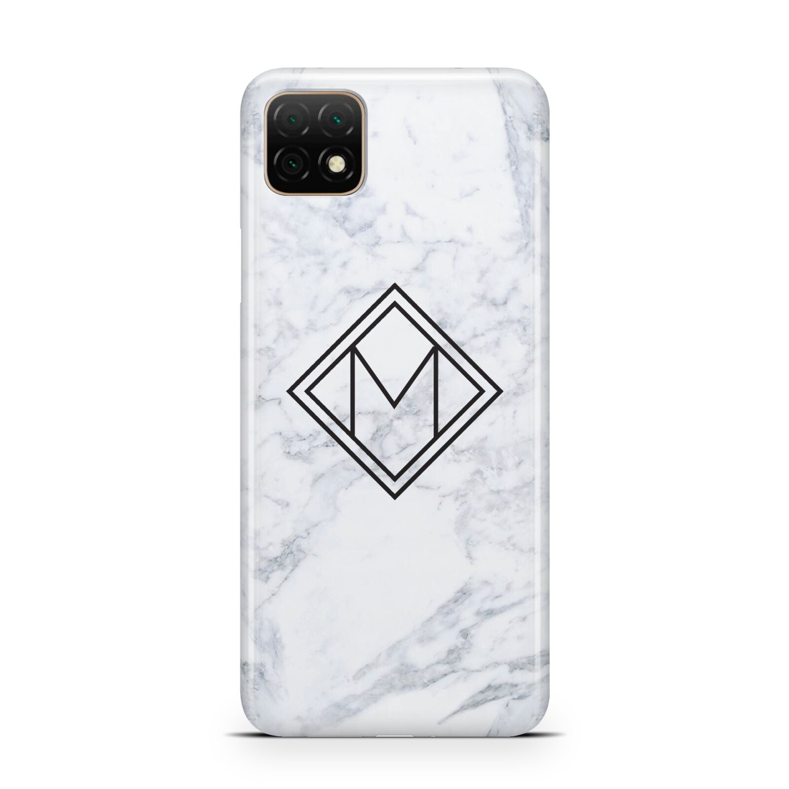 Personalised Marble Customised Initials Huawei Enjoy 20 Phone Case