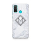 Personalised Marble Customised Initials Huawei P Smart 2020