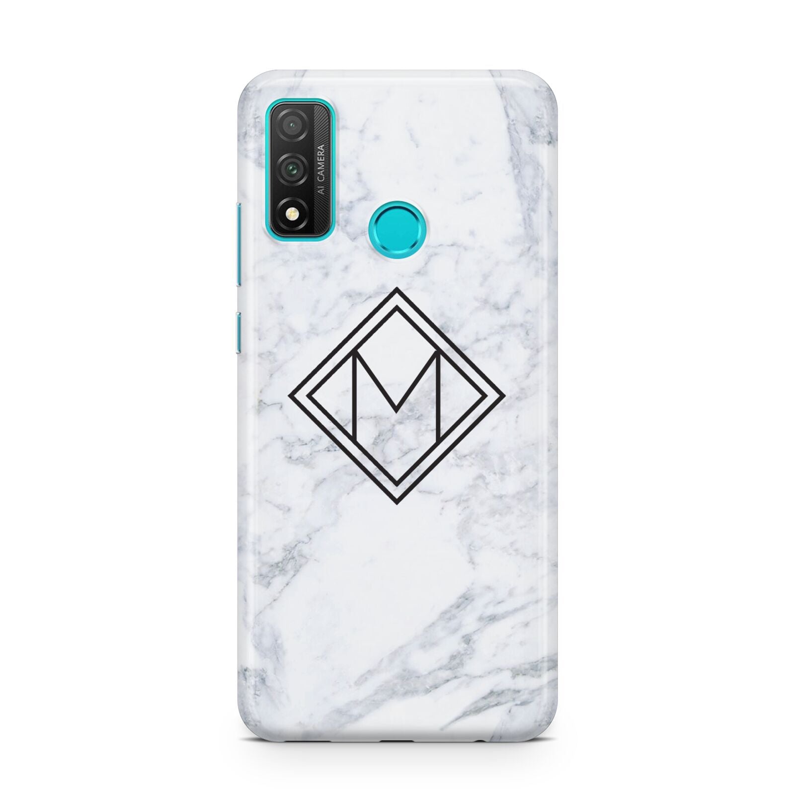 Personalised Marble Customised Initials Huawei P Smart 2020