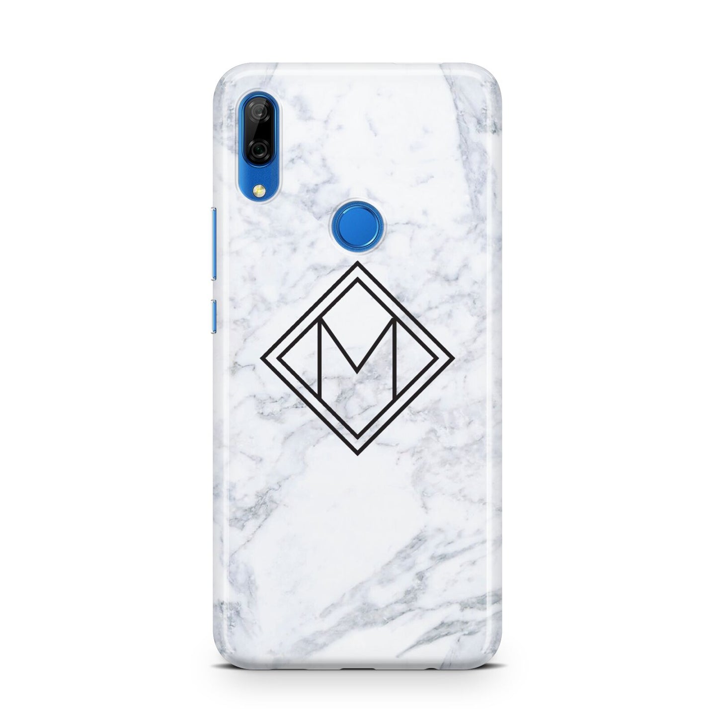 Personalised Marble Customised Initials Huawei P Smart Z