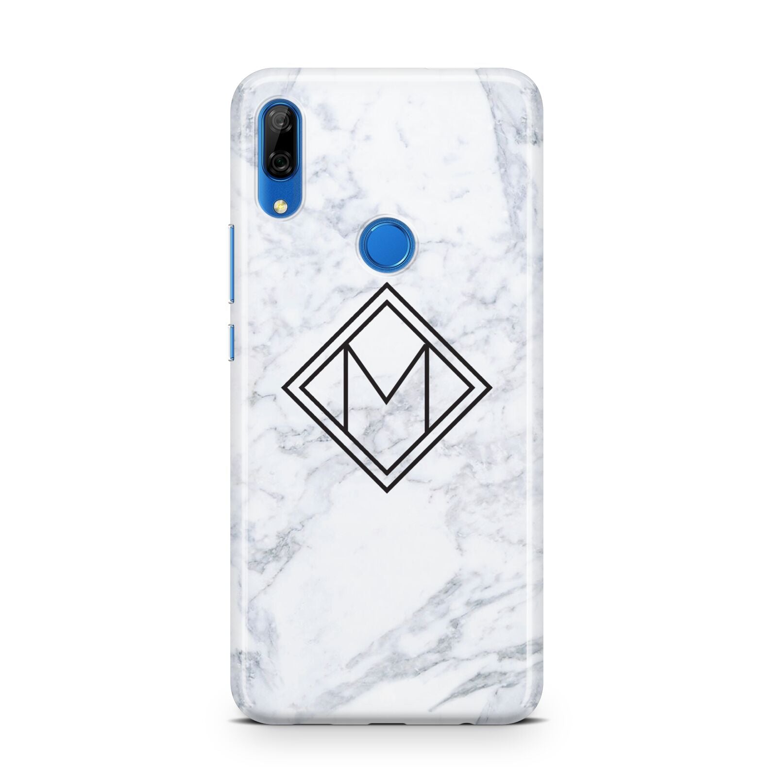 Personalised Marble Customised Initials Huawei P Smart Z