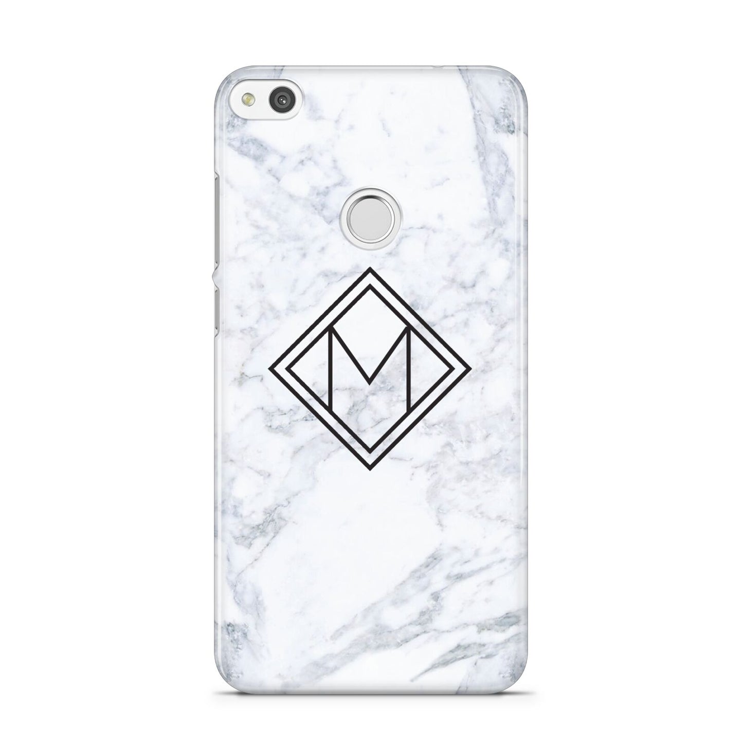 Personalised Marble Customised Initials Huawei P8 Lite Case