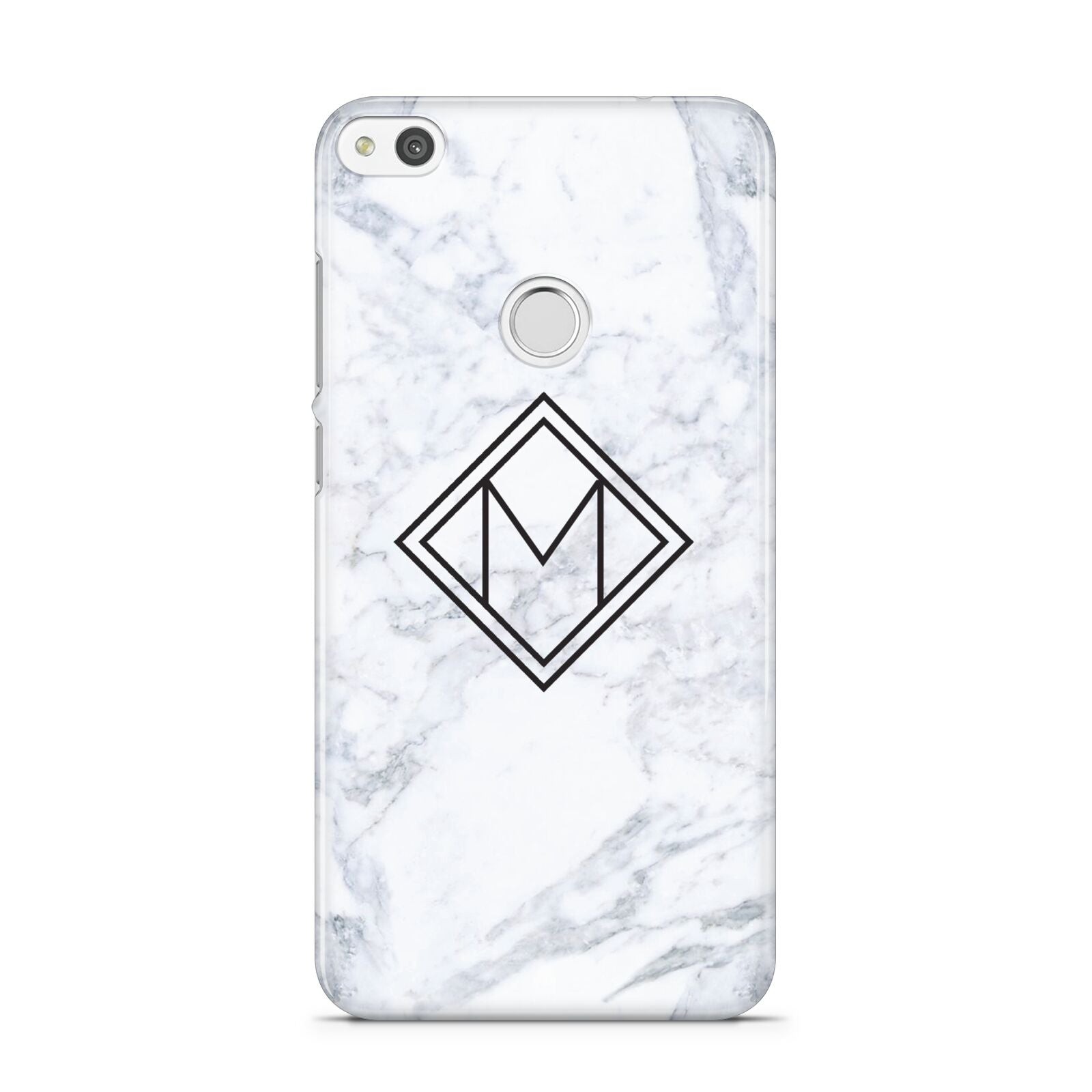 Personalised Marble Customised Initials Huawei P8 Lite Case