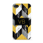 Personalised Marble Effect Initials Apple iPhone 4s Case