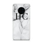 Personalised Marble Effect Initials Monogram Huawei Mate 30