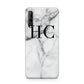 Personalised Marble Effect Initials Monogram Huawei P Smart Pro 2019