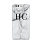 Personalised Marble Effect Initials Monogram Huawei P9 Case