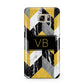 Personalised Marble Effect Initials Samsung Galaxy Note 5 Case
