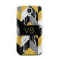 Personalised Marble Effect Initials Samsung Galaxy S4 Case